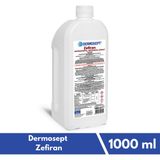 Dermosept Zefiran Antibakteriyel Çözelti 1000 ml Alkolsüz Sıvı Özellikli Dezenfektan - 1 lt
