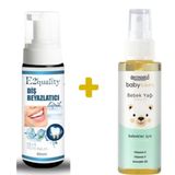 Dermoskin 100 ml BabyCare Bebek Yağı+E2'Quality E2'quality Diş Beyazlatıcı Köpük