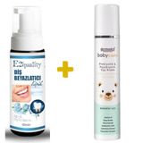 Dermoskin 50 ml Babycare Prebiyotik Ve Postbiyotik Yüz Kremi+E2'quality Diş Beyazlatıcı Köpük