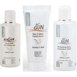 Dermoskin AcGun 200 ml Yüz Yıkama Jeli + Dermoskin AcGun 200 ml Canlandırıcı Tonik