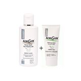 Dermoskin Acgun Arındırıcı 30 ml Maske + Acgun 200 ml Yüz Yıkama Jeli Bakım Seti
