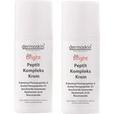 Dermoskin Be Bright Peptit Kompleks 2x33 ml Krem
