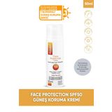 Dermoskin Face Protection Cream SPF50+ 50 ml Nemlendirici Yüz Güneş Kremi