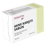 Dermoten Akne Karşıtı Sabun 150 gr Çay Ağacı Kokusuyla Akneye Eğilimli Ciltler için Etkili Temizlik