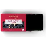 Dermoten Aktif Karbon Sabunu 150 gr – Doğal Bitkisel Gliserin Bazlı, Şeffaf ve Derinlemesine Arındırıcı