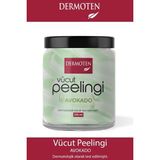 Dermoten Avokadolu Vücut Peelingi 250 ml Tüm Cilt Tipleri için Peeling Etkisi