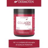 Dermoten Collagen Plus Powder 300 g - Toz Kolajen (30 Günlük Porsiyon)