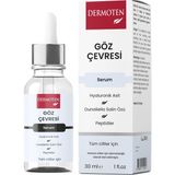 Dermoten Göz Çevresi, Hyaluronik Asit ve Dunaliella Salin Özlü Göz Çevresi Bakım Serumu 30 ml