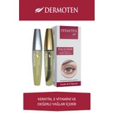 Dermoten Kaş & Kirpik Bakım Serumu, Keratin, E Vitamini Ve Doğal Yağ Içerikli 20 ml