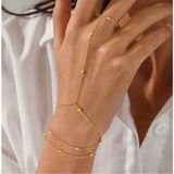 Derokas 316 L Çelik Şahmeran Kararmaz - Tek Parmak Gold - Altın