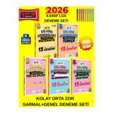 Ders Arkadaşım Lgs 2026 Tüm Dersler Hazırlık 5 Kitap 75 Deneme Soru Bankası Karma Set+Kalem