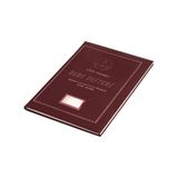 Ders Defteri 8 Dersli Yoklamalı Ciltli Tek Gün 25X35 - 4 Adet