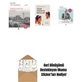Dersaadet’in Kalbi + Çiçek Hanımın Rüyaları + Dünyayı Güzelleştirmek + Okuma Sticker'ları - 1360.8000000000002
