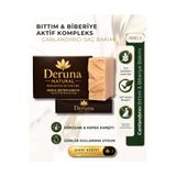 DERUNA NATURAL Bıttım & Biberiye Sabunu | Saç ve Cilt Canlandırıcı & Dökülme Karşıtı | Soğuk Proses 105 G