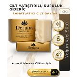 Deruna Natural Yoğun Nemlendirici & Onarıcı Bakım | Keçi Sütü Sabunu | Soğuk Proses 105G - Tekli