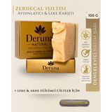 Deruna Natural Zerdeçal Sabunu | Aydınlatıcı & Leke Karşıtı Bakım | Cold Proces 105G - 2'li Avantaj