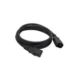 Derwell 1.5 Metre Iec C13 C14 Güç Kablosu 1mm Kablo Güç Uzatma Kablosu Ups Kablo Pc Bilgisayar Monitör Kablo