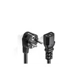 Derwell 1.8 Metre Power Güç Kablosu Kasa Pc Monitör Arası Baskül Şarj Fişi 3Pinli Güç Adaptörü Kablosu