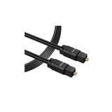 Derwell 1 Metre Dijital Fiber Optik Ses Kablosu Toslink Kablo 1 Mt Cd Dvd Altın Kaplama Spdıf Md Optic Kablo