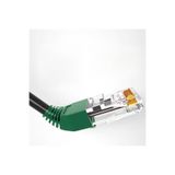 Derwell 100'lü Paket Rj45 Cat6 Cat5e Ethernet Ağ Kablosu Boot Koruma Cover Kılıfı Kablo Konektörü Yeşil