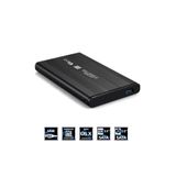 Derwell 2.5 Hdd Kutusu Usb 3.0 Hardisk Kutusu Metal Gövde Harici Kutu Ssd Kutusu Desteği Windows Mac Için Siyah
