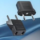 Derwell 2 Pin Plug Socket Adaptor (Flat Plug) China Thailand Europe Taiwan Japan Italy Korea And Indonesia To India Türkiye Amerikan 110 220V Priz Ucu Jak Çevirici Dönüştürücü