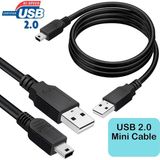 Derwell 3 Metre 3m Mini USB To USB Data Şarj Kablosu Kamera Mp3 Ps3 Radyo Navigasyon Şarj Kablosu Piramit Uç
