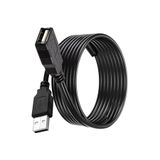Derwell 3 Metre 3Mt Yüksek Hız Usb Uzatma Kablosu Uzatıcı Ara Kablosu Dişi Erkek Gerçek Usb 2.0 Kablo,DERWELUZTM2