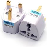 Derwell 3 Pin Ingiltere Hk Ac Seyahat Güç Fişi Abd/ab/au Ingiltere/hk 3 Pin Soket Dönüştürücü Fiş Adaptörü Seyahat Kullanımı Için