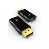 Derwell 4K Ultra HD 30@60HZ HDMİ Dişi To DP Erkek Adaptör Displayport To Hdmı Adaptor Çevirici Dönüştürücü