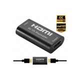 Derwell 4K Ultra Hd @60Hz Hdmı Repeater Hdmi Ara Birleştirici Genişletici Sinyal Yükseltici Extender Adaptör