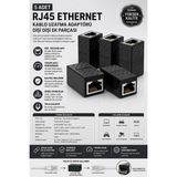 Derwell 5 Adet RJ45 Ethernet Kablo Uzatma Adaptörü Dişi Dişi Ek Parçası Internet Konnektör Çoklayıcı Dağıtıcı Aparatı Cat6 Cat7 Cat5 Uyumlu Ağ Bağlantı Elemanı Lan Ethernet Kablosu Birleştirici - 5 Adet Gigabit