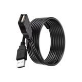 Derwell 5 Metre 5Mt Yüksek Hız Usb Uzatma Kablosu Uzatıcı Ara Kablosu Dişi Erkek Gerçek Usb 2.0 Kablo