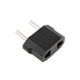 Derwell Amerikan Tipi Priz Dönüştürücü Fiş Çevirici Adaptörü Aparatı Siyah TYC00665928150