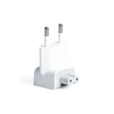 Derwell Apple Macbook Uyumlu Şarj Adaptörü Soket Çevirici Priz Ucu Plug Başlık, Standart, DrwlMac06, Beyaz, Erkek