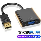 Derwell Displayport Dp VGA Adaptör Kablosu Ekran Bağlantı Noktası Projektör Dtv Tv Hdvd Dizüstü Dp Erkek VGA Dişi Dönüştürücü Adaptör Kablosu