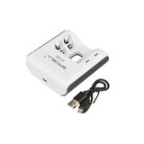 Derwell Efcell M2 AA/AAA 2'li Pil Şarj Cihazı USB Input Battery Charger, DrwlEfcllŞarj1x