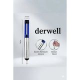 Derwell Güvenli Alüminyum Çerçeveli Lehim Pompası, Güçlü Basınçlı Vakum Özellikli Profesyonel Lehim Sökücü Havya Emici, Elektronik Tamir ve Lehimleme Işlemleri Için Tek Elle Kullanım Aleti - Mavi - Beyaz