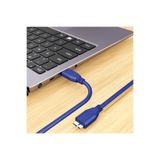 Derwell Harddisk Kablosu 1.5m USB 3.0 Tip A Mikro B Yüksek Hız Veri Aktarma Kablosu, DrwlHdd301x