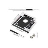 Derwell Hdd Muhafaza Sabit Disk 12.7 Sata Için Ssd Laptop Dvd/cd-rom 2.5 Harici Sabit Disk Kutusu