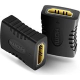 Derwell HDMI Kablo Ara Birleştirici Hd 1080P 2k 4K Destekli Dişi Dişi HDMI Kablo Uzatma Ara Uzatıcı Dönüştürücü Uzatma Adaptörü
