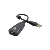 Derwell Kablolu Usb Ses Kartı 5hv2 Sound Tak Kullan Kulaklık Mikrofon Çıkışı 7.1 USB To Audio Çevirici Ses