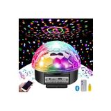 Derwell Kablosuz Disko Topu Parti Işıkları Bluetooth Hoparlör Tf Kart Mp3 Çalar Ses Aktif Led Dj Lamba
