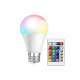 Derwell Led Spot Işık Rgb Sihirli Ampul Akıllı Kontrol Led Rgb Renk Değiştiren E27 Bombillas Yeni Nesil Lamp