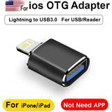 Derwell Lightning To USB Veri Aktarımı iPad iPhone Uyumlu Otg Çevirici Dönüştürücü Yüksek Hızlı Iphone Erkek Dişi USB Dönüştürücü Aparat