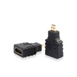 Derwell Micro Hdmi To Hdmi Çevirici Mikro Dönüştürücü Adaptör Tv Kablosu Tablet/Laptop Kamera İçin Çevirici