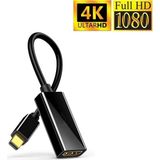 Derwell Mini Displayport To HDMI Ekran Bağlantı Noktasından Thunderbolt HDMI Uyumlu Dönüştürücü Mini Dp HDMI Adaptörü 4k@2k Görüntü Kalitesi Kablo