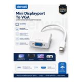 Derwell Mini Displayport To VGA Çevirici Dönüştürücü Adaptör Kablosu Macbook Pro Air Monitör Bilgisayar Tv Ekran Projeksiyon Uyumlu Mini Dp Thunderbolt Görüntü Aktarıcı Çoklayıcı Soket Beyaz Soketli