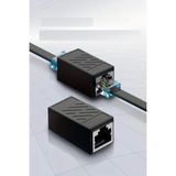 Derwell RJ45 Ethernet Bağlayıcı Dişi - Dişi Cat7 Cat6 CAT5E Inline Adaptör Kablosu Genişletici Ağ Bağlantıs Gigabit Destekli Ara Birleştirici