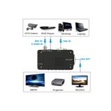 Derwell S-video Bnc'den VGA Dönüştürücü Adaptör Dijital Switcher PC TV Kamera DVD DVR Çevirici Dönüştürücü Siyah, DerwellBnccVga1x